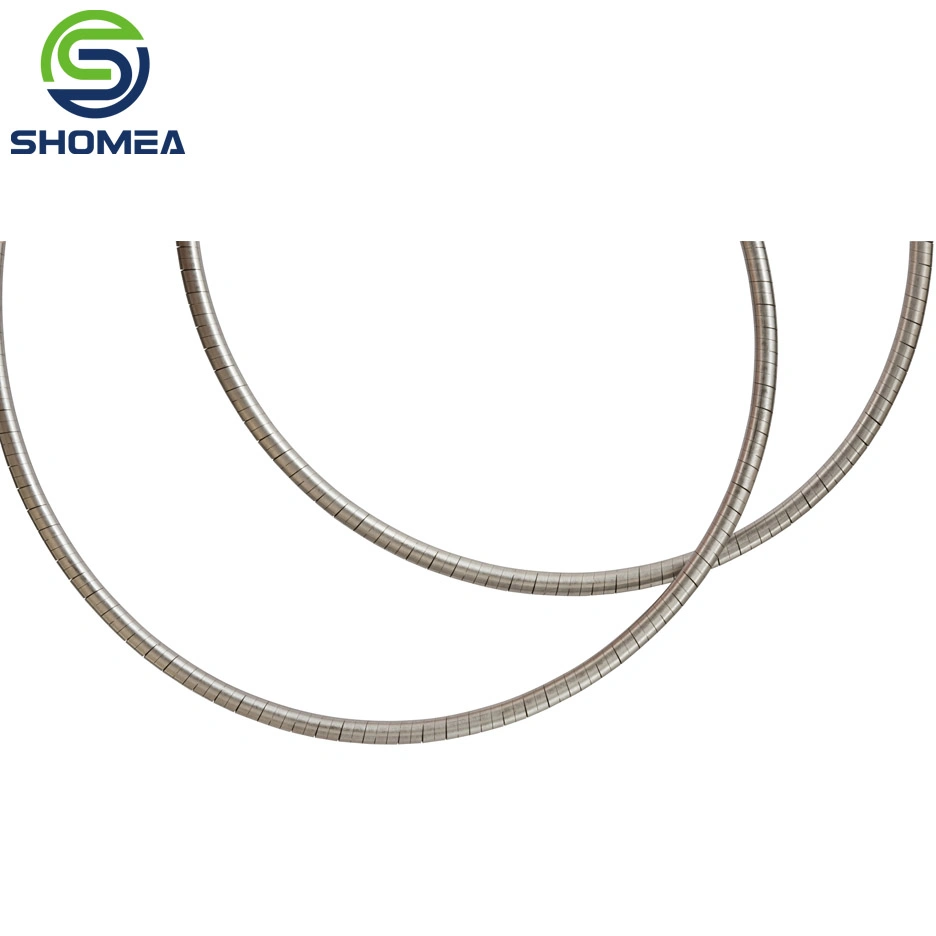 Shomea Custom Medical Stainless Steel Laser Cut Hypotube Spiral Cut Endoscope Flexible Tube