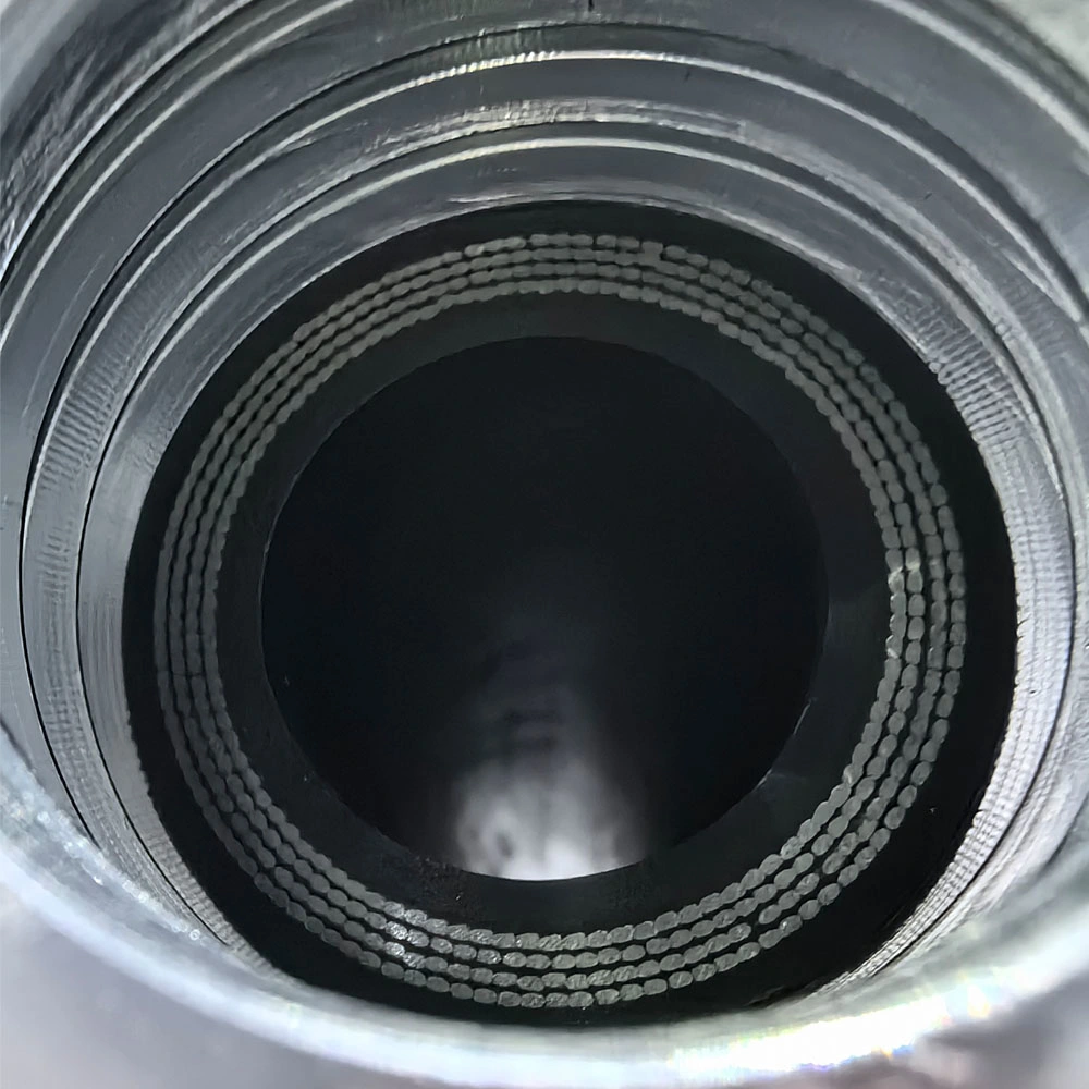 Oil Resistant Flexible High Pressure Pipe for Heavy Duty Hydraulic Applications SAE R2at Rubber Hose