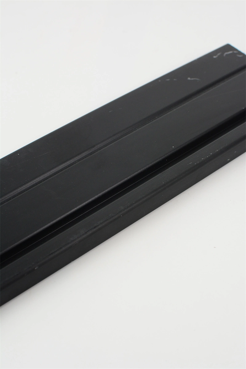 Hard PVC Channel Rigid Plastic Profile Extrusion Square Tube