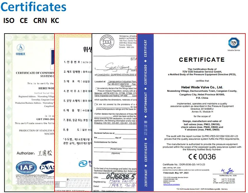 3PC Sanitary Milk Food Grade Long-Butt Weld with Stainless Steel Inox 316 1.4408 DIN Pipe Connected Pn64 63 40 1000wog 1000psi Ball Valve DN50 2&quot; DN25