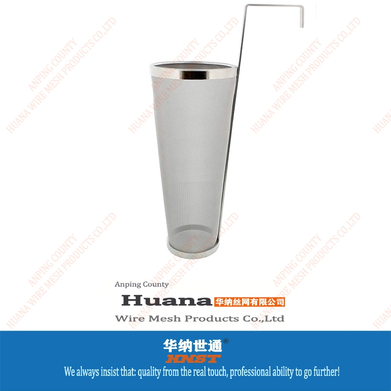 Food Grade Single-Layer Double-Layer 25 50 60 80 100 Micron Stainless Steel Filters Cylinder Mesh Tube