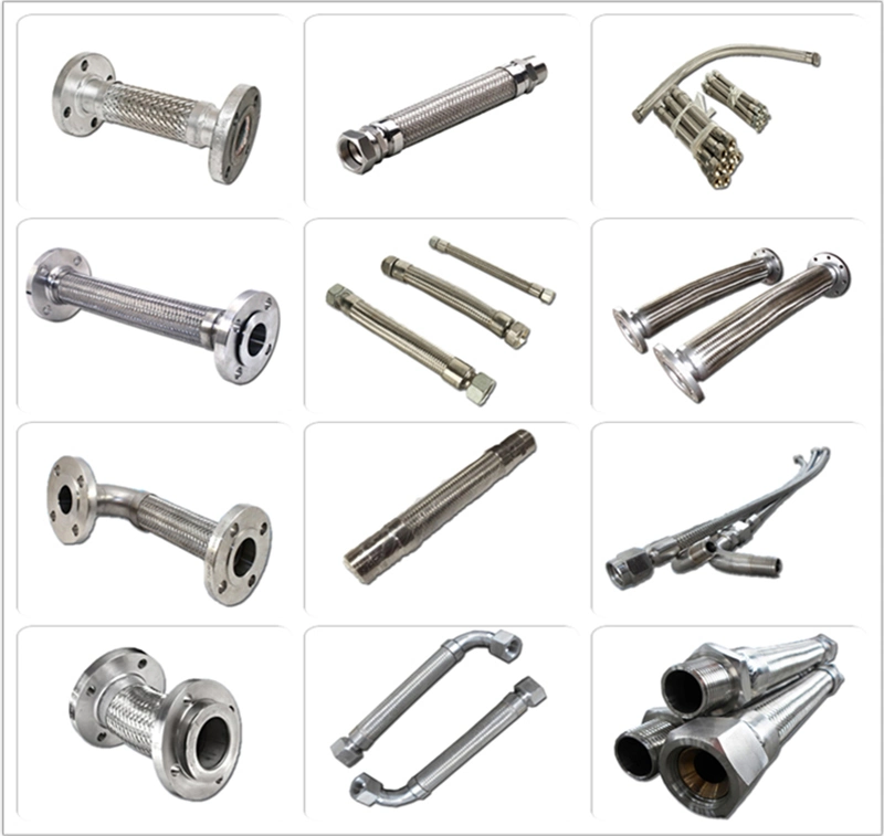 Braided Metal Hose Flexible Connector Exhaust Flexible Tube