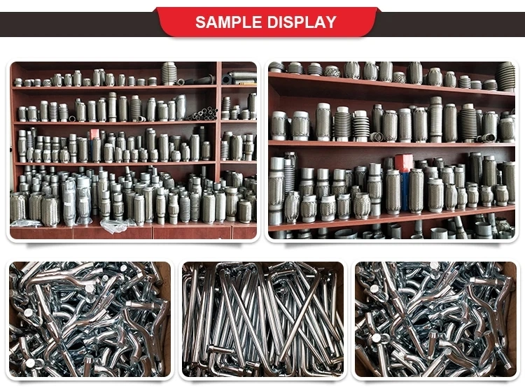 Double Layer Catalysts Exhaust Flex Braid Flexible Bellows Different Specifications