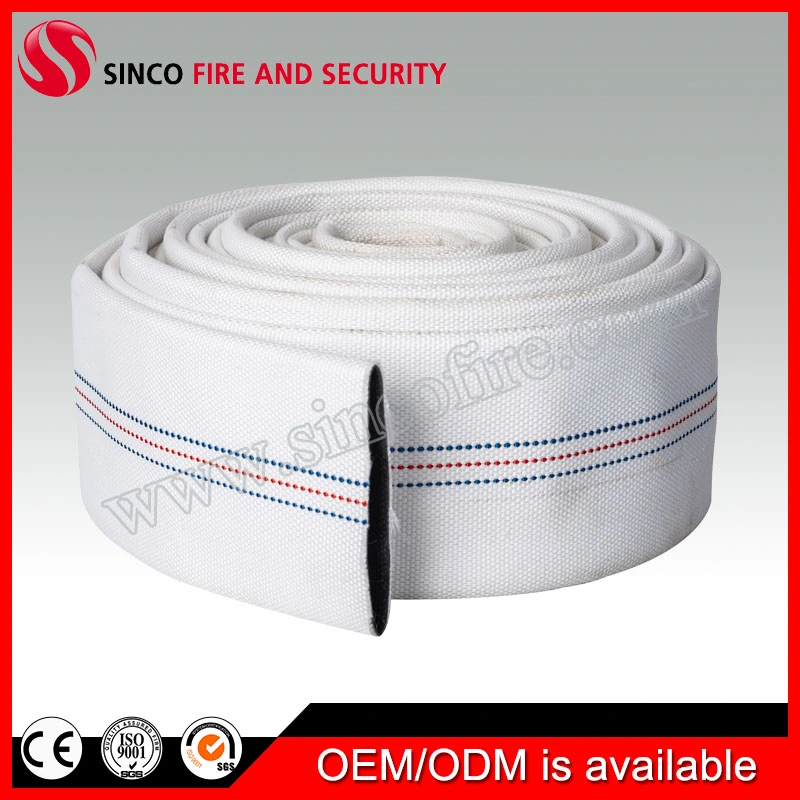 Single/ Double Jacket PVC/ Rubber Lining Canvas Fire Hose