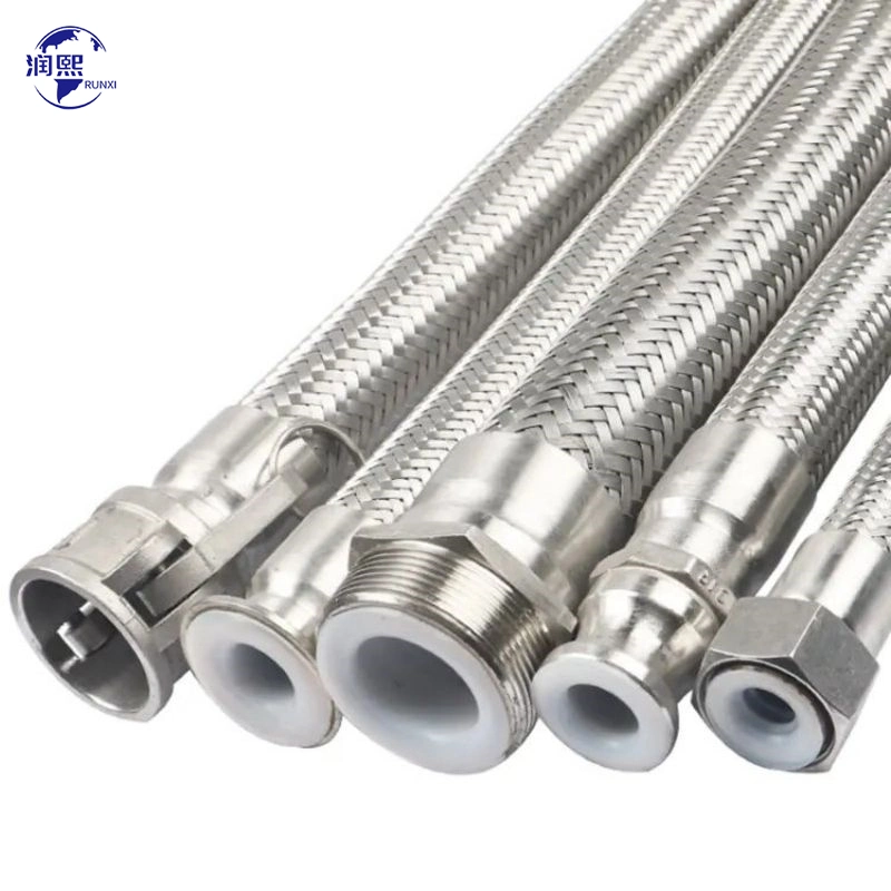 3/4 Inch R14 Stainless Steel Wire Braided Smooth Bore PTFE Brake Hose