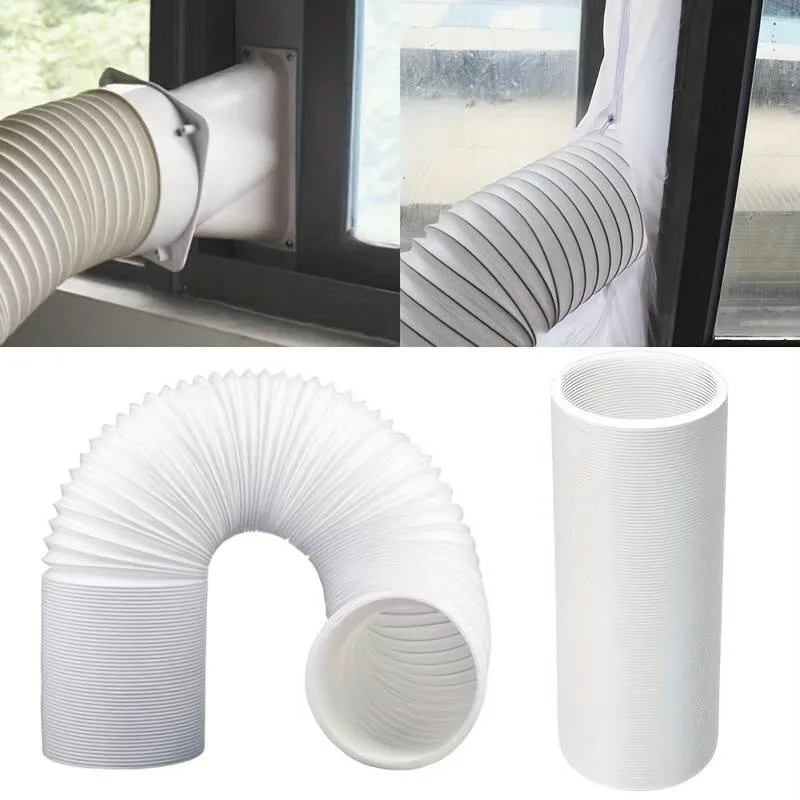 Universal Flexible Air Conditioner Exhaust Hose Vent Tube Duct Extension Pipe