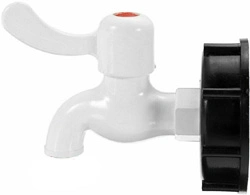 S60X6 IBC Tank Tap Adapter to 1/2&quot; or 3/4&quot; Tap Replacement Valve Fittings Home Water Connectors Drain Faucet Adapter