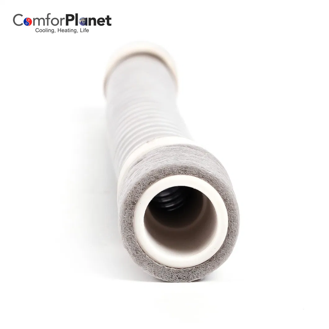 White Round PVC Plastic Rubber Flexible Water Connector 50m Air Conditioner Flexible Drain Hose