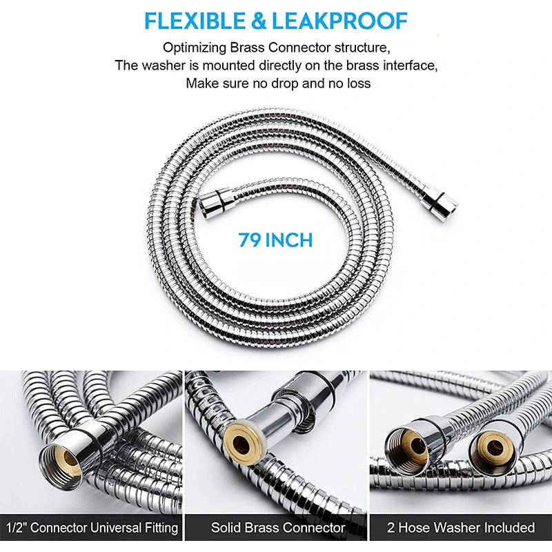 High Quality Ultra-Flexible Replacement Metal Stainless Steel Shower Hose