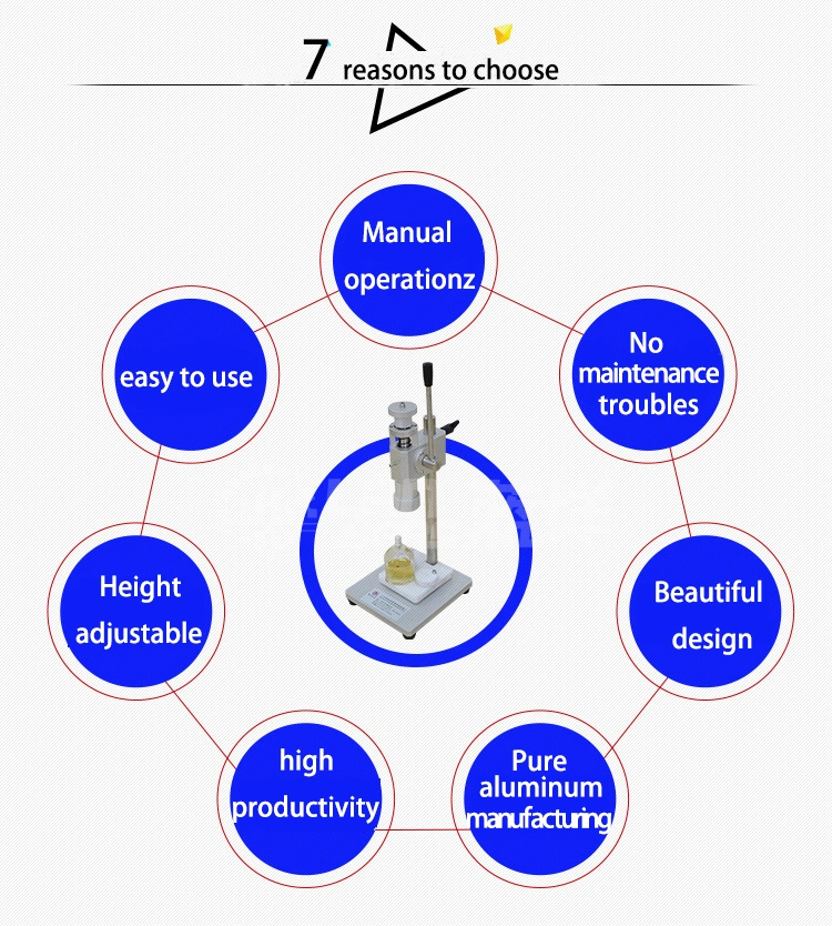 Manual Perfume Crimping Machine Manual Hydraulic Hose Machine