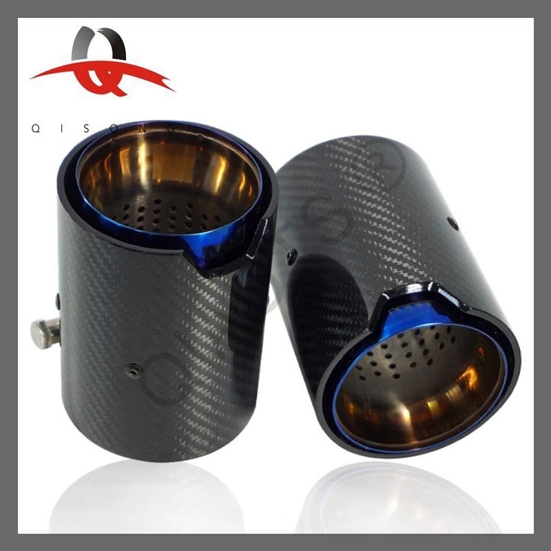 [Qisong] Universal Exhaust Tail Pipe Muffler Tail Tube