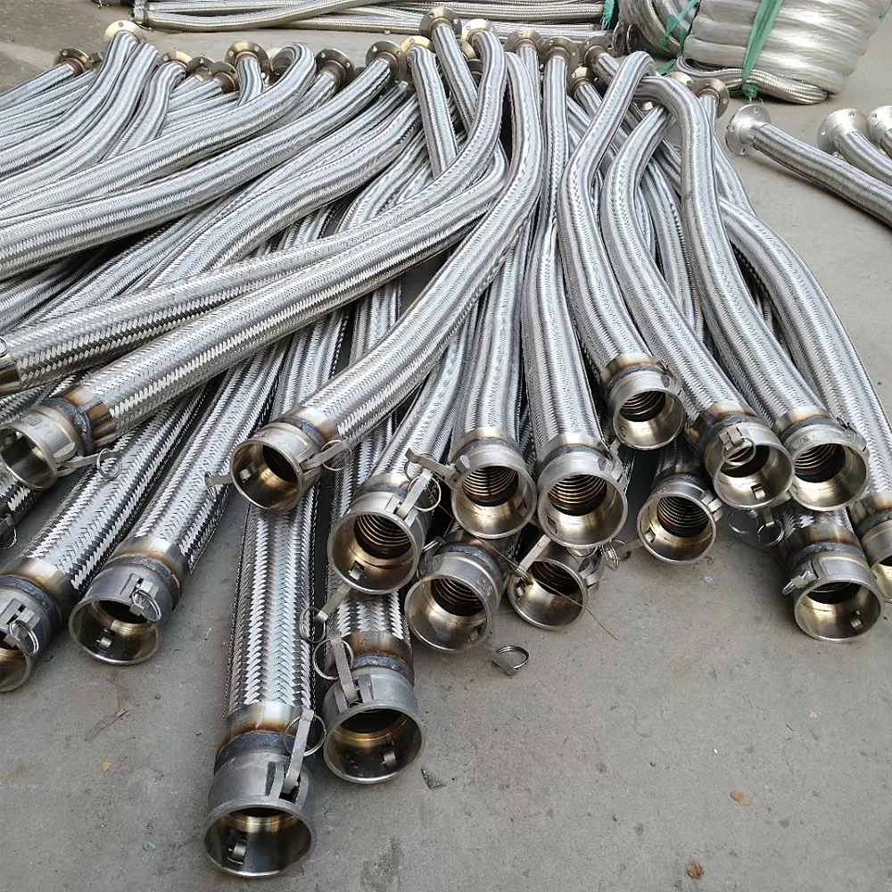 Stainless Steel Braided R14 PTFE Hose Smoothbore/Convoulted Flexible High Pressure Hydraulic Hose