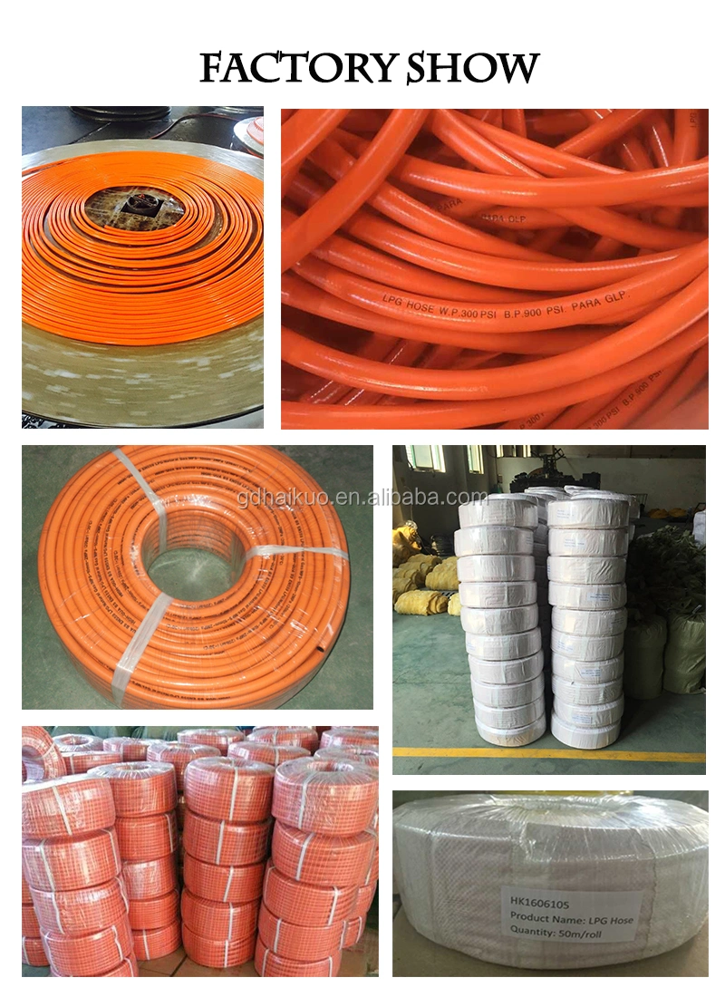 Years of Experience Rubber Single Welding Oxygen Acetylene Twin Hose Pipe with ISO