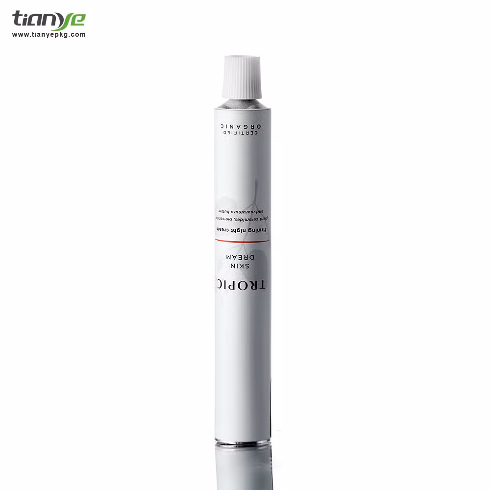 Delicate 25ml 19mm Flexible Skin Care Aluminum Tube with ISO 9001