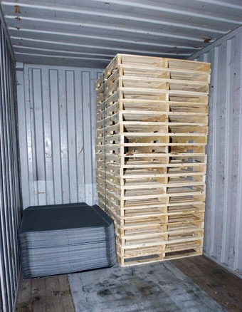 Unload-Load Transportation Cargoes Non-Slip Plastic Slip Sheet Pallet