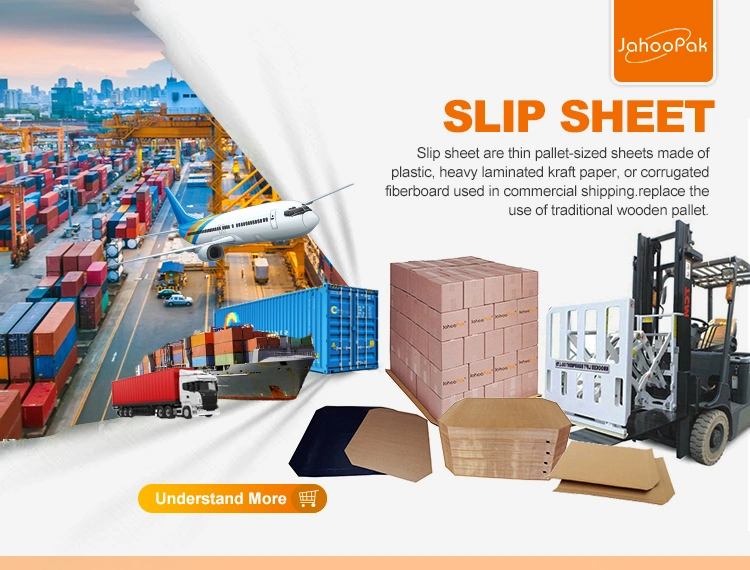 Unload-Load Transportation Cargoes Non-Slip Plastic Slip Sheet Pallet