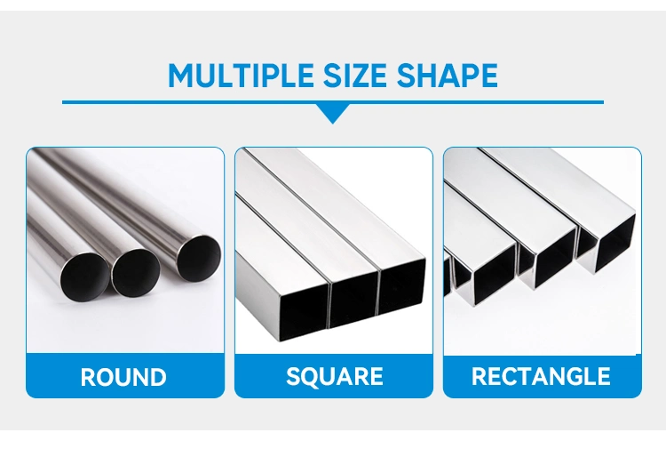 Food Grade 304 304L 316 316L 310S 321 Seamless Stainless Steel Tube