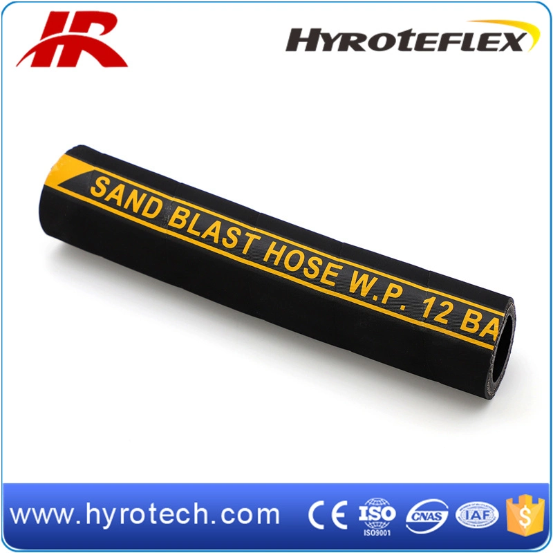 Hot Selling Factory Abrasion Resistant 12bar Rubber Flexible Sand Blast Hose