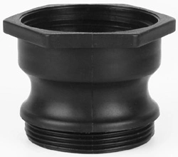 DIN61 IBC Adapter with 1-1/4" Hose Barb Tube Hose Fittings
