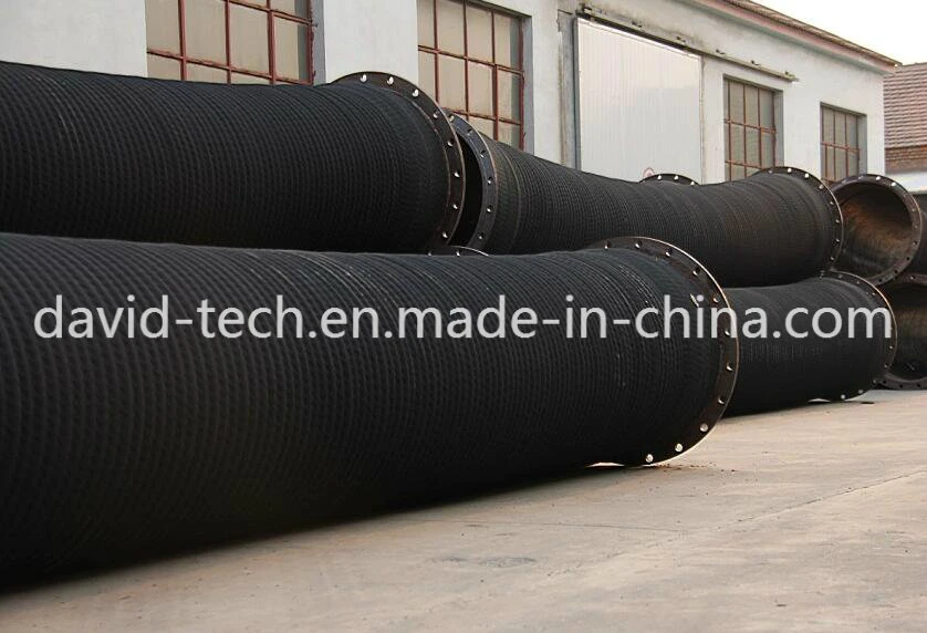 High Quality Flange Nipple Floating Armored Water Suction Flexible Rubber Drain Hose