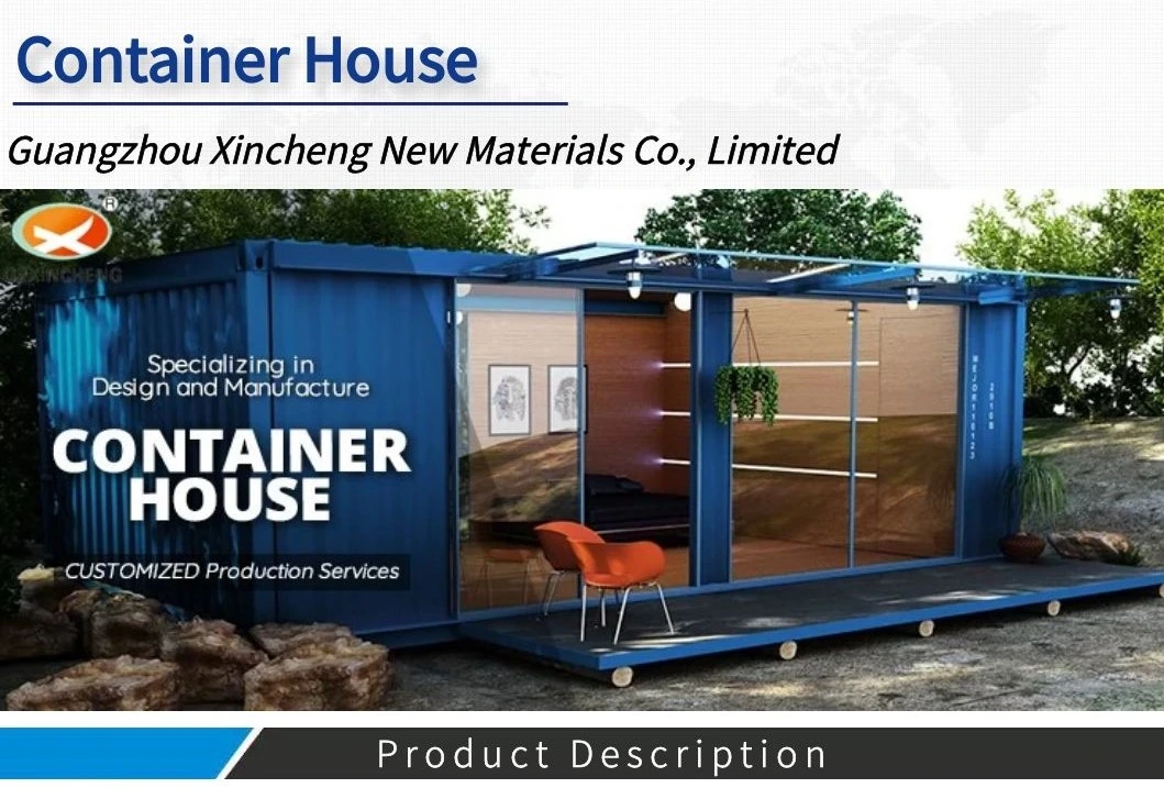 New Designed Low Cost Modern Prefab Shop, Prefabricated Container House Shop for Sale