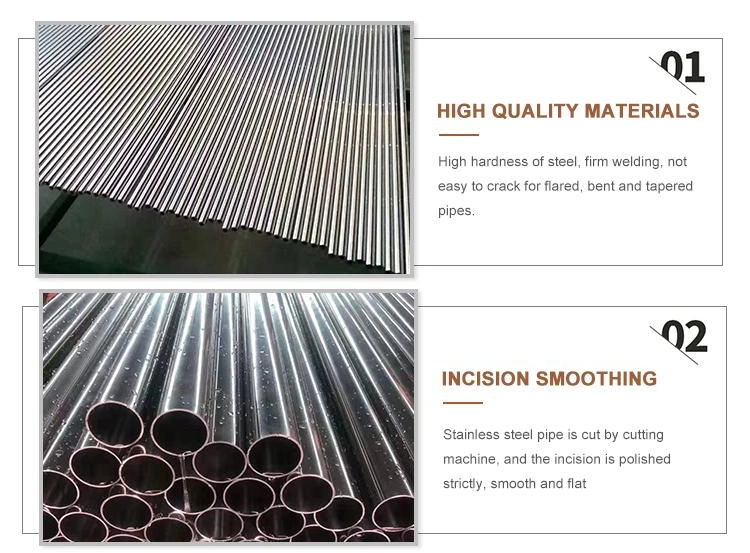 ASTM 430 409L 410s 420j1 420j2 439 441 444 Flexible Metal Water Corrugated Stainless Steel Tube