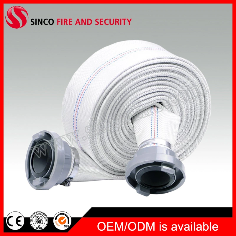 Single/ Double Jacket PVC/ Rubber Lining Canvas Fire Hose