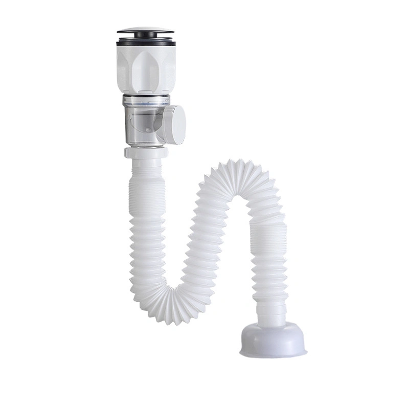 Bathroom No Stink Extenible Hose Flexible Sink Drain Deodorize Pop up Waste