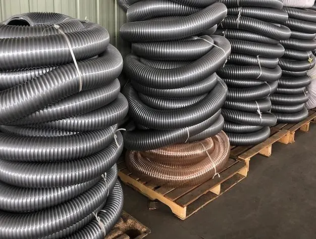 Flexible High Quality Tarpaulin Air Duct Hose to 100&ordm; C Smoke Removal Exhaust Ventilation Hose 2/3/4/6/8/10/16/20 Inch