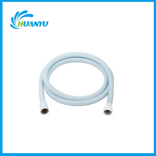 H-8 White Printing Stainless Steel Flexible Metal Shower Tube Shower Hose