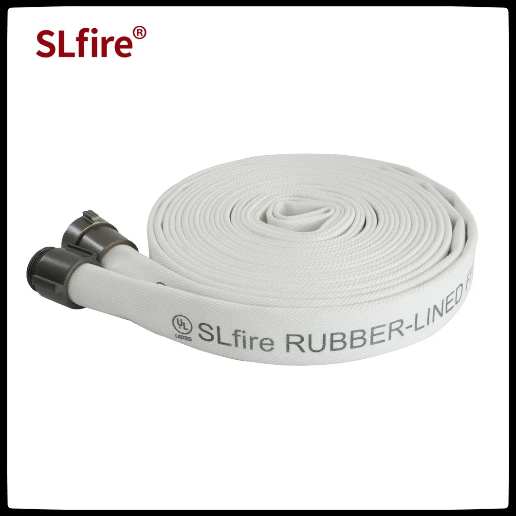 UL / FM Listed Fire Fighting Hose 1.5&quot;/2.5 Inches TPU / EPDM Lining