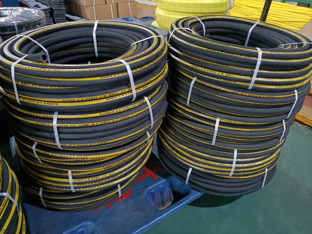 Rubber Products Marine Wet Exhaust Hose Water Pump Hoses Concrete Delivery Water Oil Slurry Suction Flexible Rubber Hose