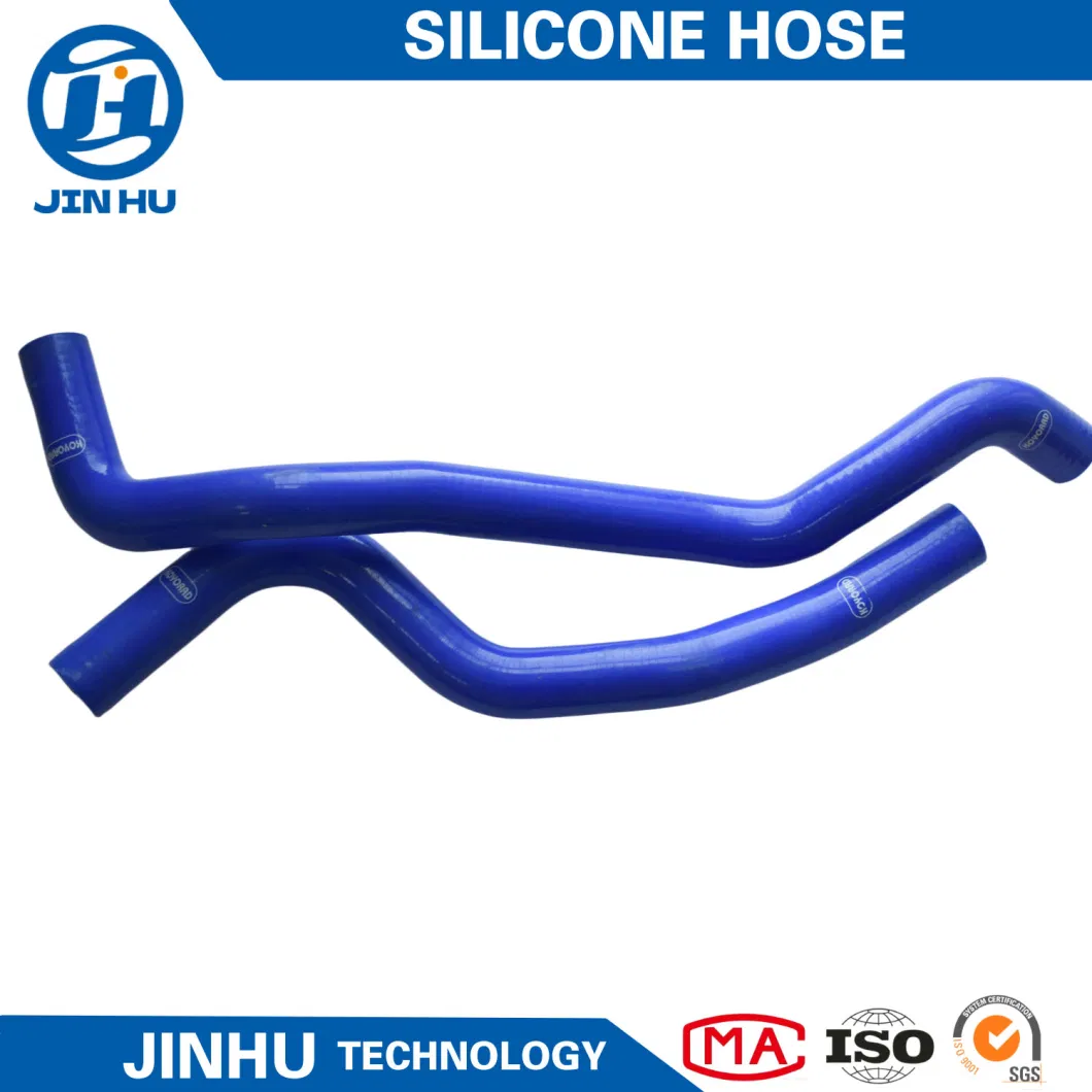 China Factory Custom Universal Flexible Braided High Temperature Resistant Hump Silicone Hose for Truck