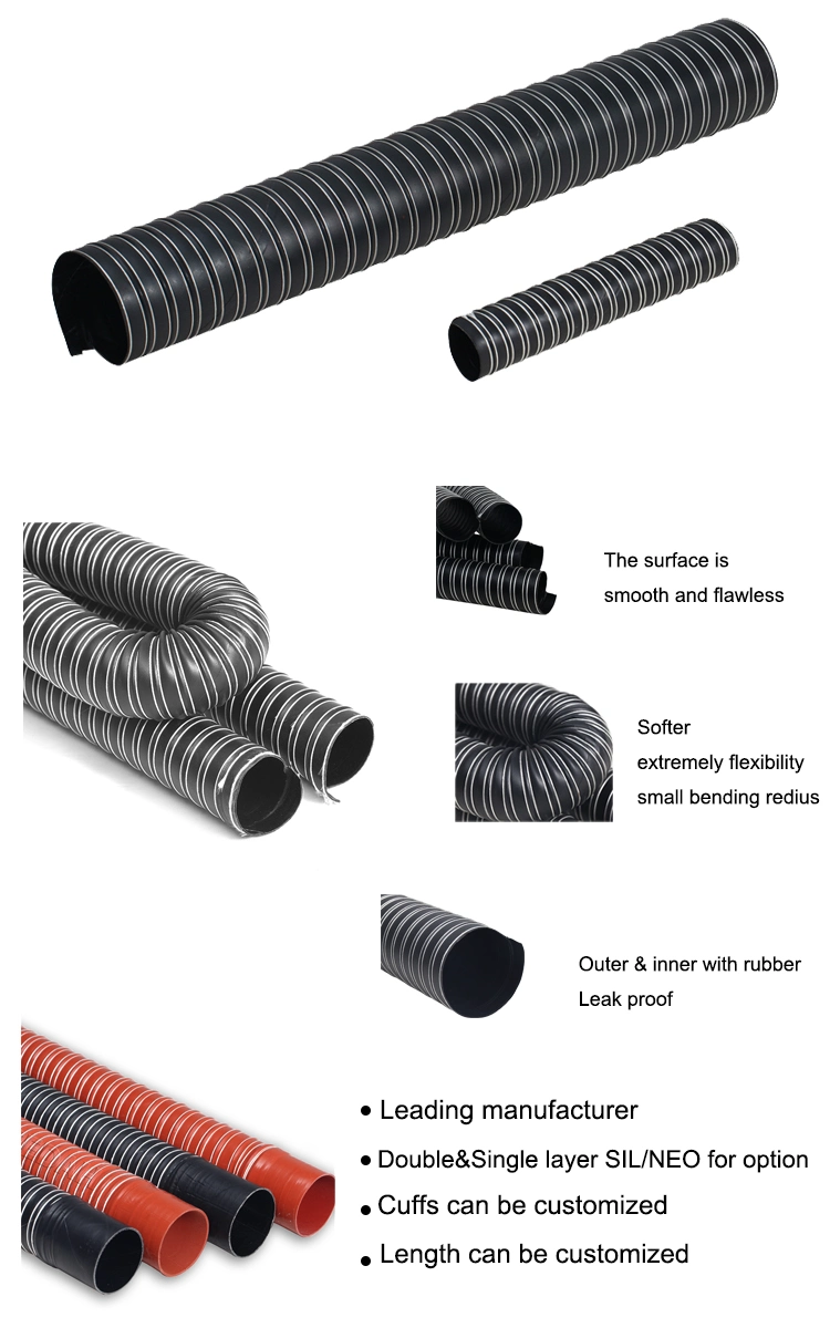 Compressible Exhaust Air Ventilation Flexible Hose 6 Inches