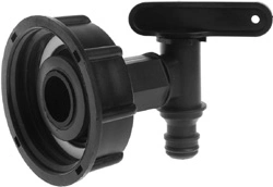 S60X6 IBC Tank Tap Adapter to 1/2&quot; or 3/4&quot; Tap Replacement Valve Fittings Home Water Connectors Drain Faucet Adapter