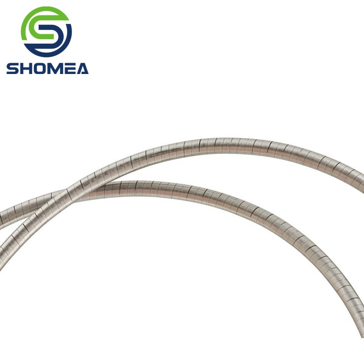 Shomea Customized Stainless Steel Thin Wall Flexible Snake Bone Tube