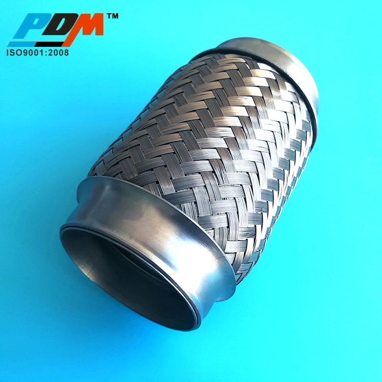 Stainless Steel Exhaust Flexible Hose Pipes Braided Outer and Inner