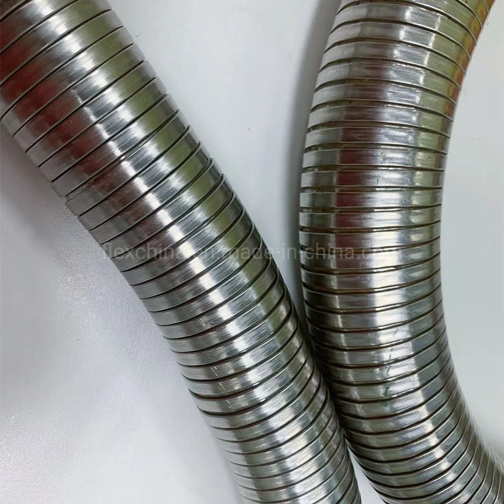 Square Inter Locked Metal Flexible Hose with Joint and Polygonal Cross-Section