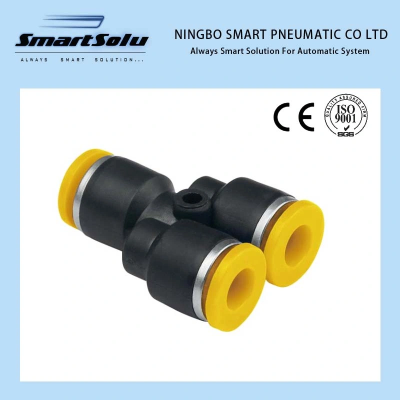 Brass Stainless Steel Material SAE Standard DOT Air Hose Push in One Touch Quick Connector Pipe Joint Pneumatic Air Hose Fittings