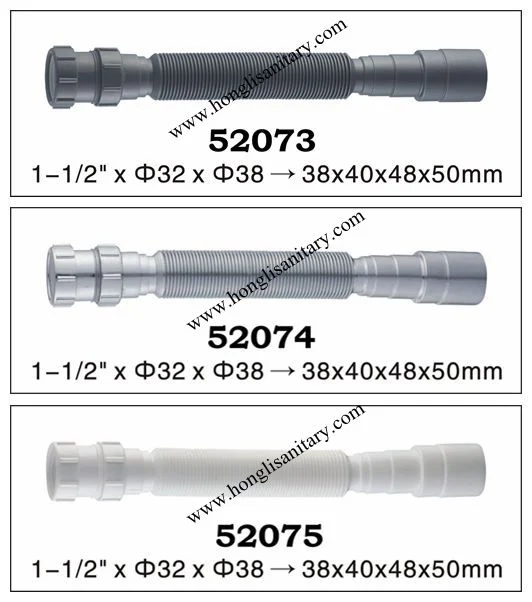 Flexible Hose for Basin Drain, and Sin Drain