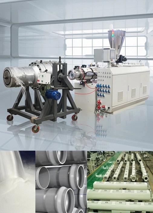 PVC Pipe Manufacturing Machine UPVC Soft Hose Pipe Extrusion Line