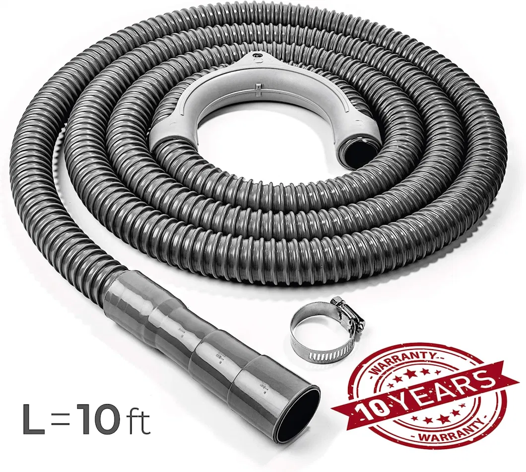 Universal Washing Machine Drain Hose Corrugated and Flexible Washer Drain Hose