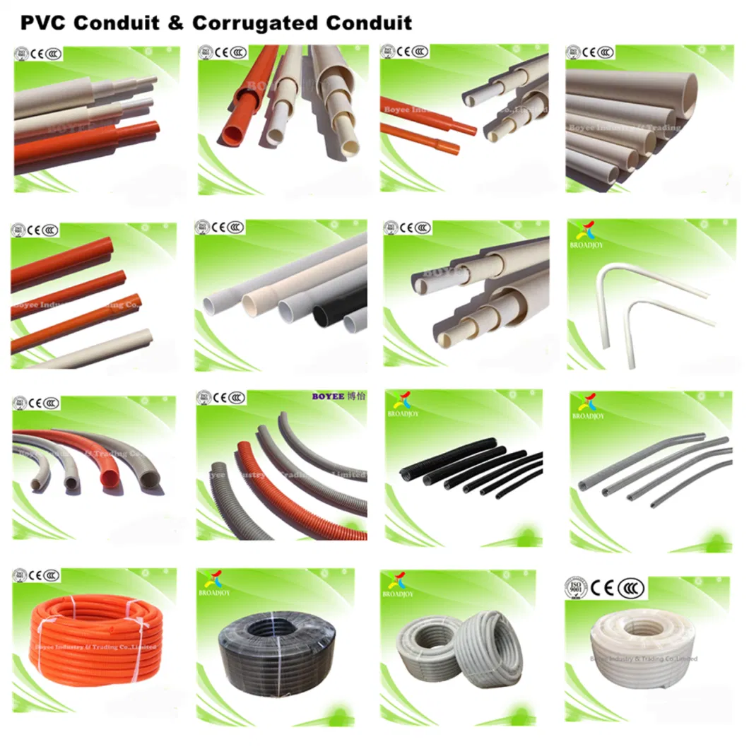 PVC Coated Pipe Electrical Steel Corrugated Flexible Tube