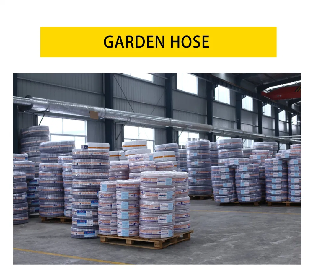 Factory Wear-Resistant PVC Fiber Reinforced Braided Garden Hose Conveyor Drain Hose