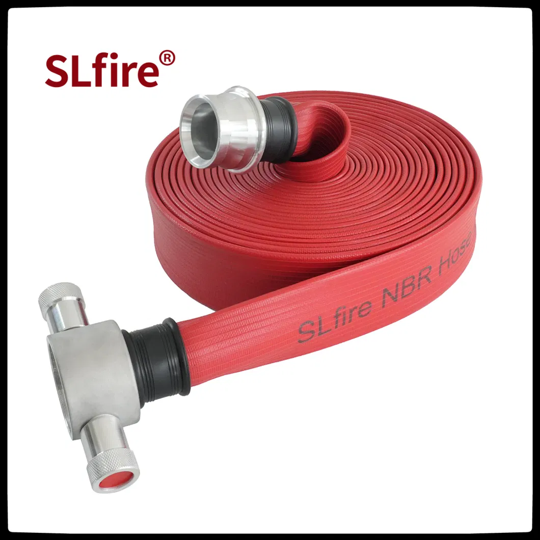 UL / FM Listed Fire Fighting Hose 1.5&quot;/2.5 Inches TPU / EPDM Lining