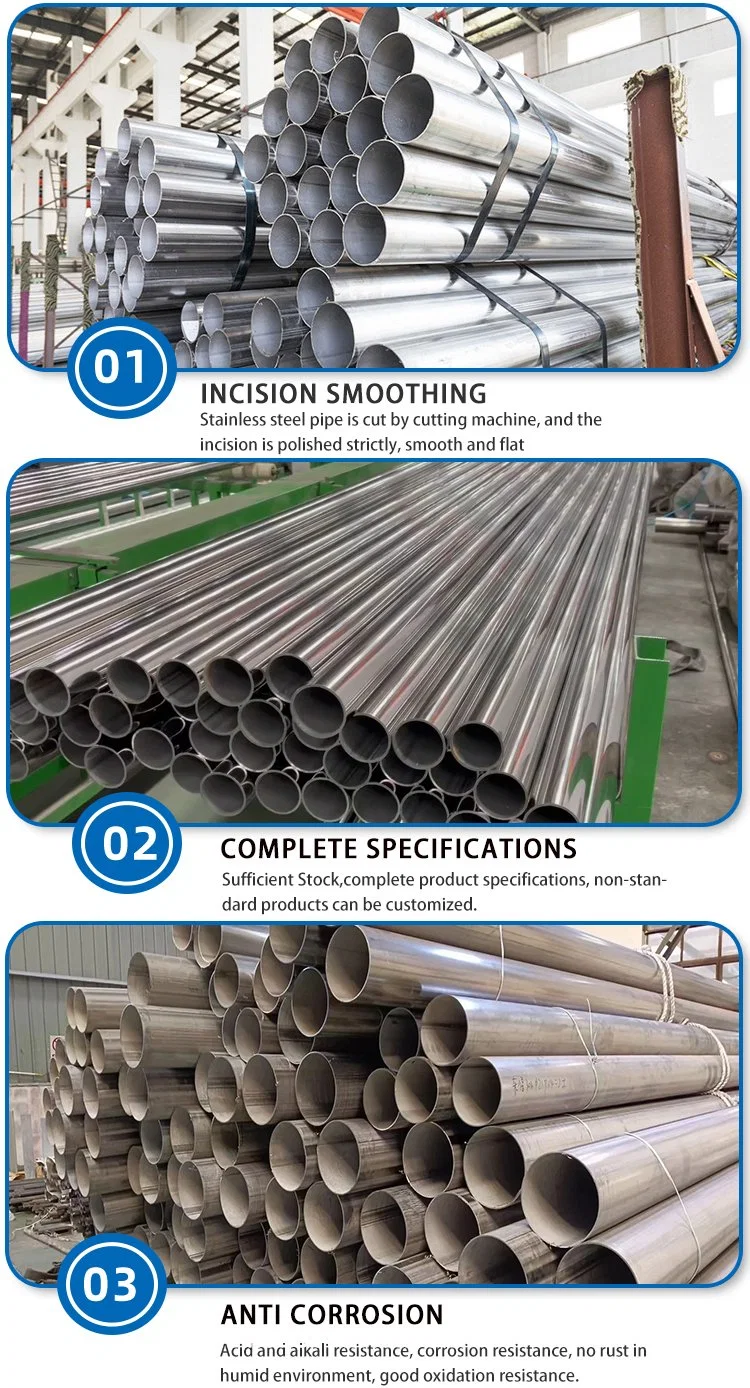 100mm Diameter Truck Exhaust Pipe Stainless Steel Materials Stainless Steel Pipe 304