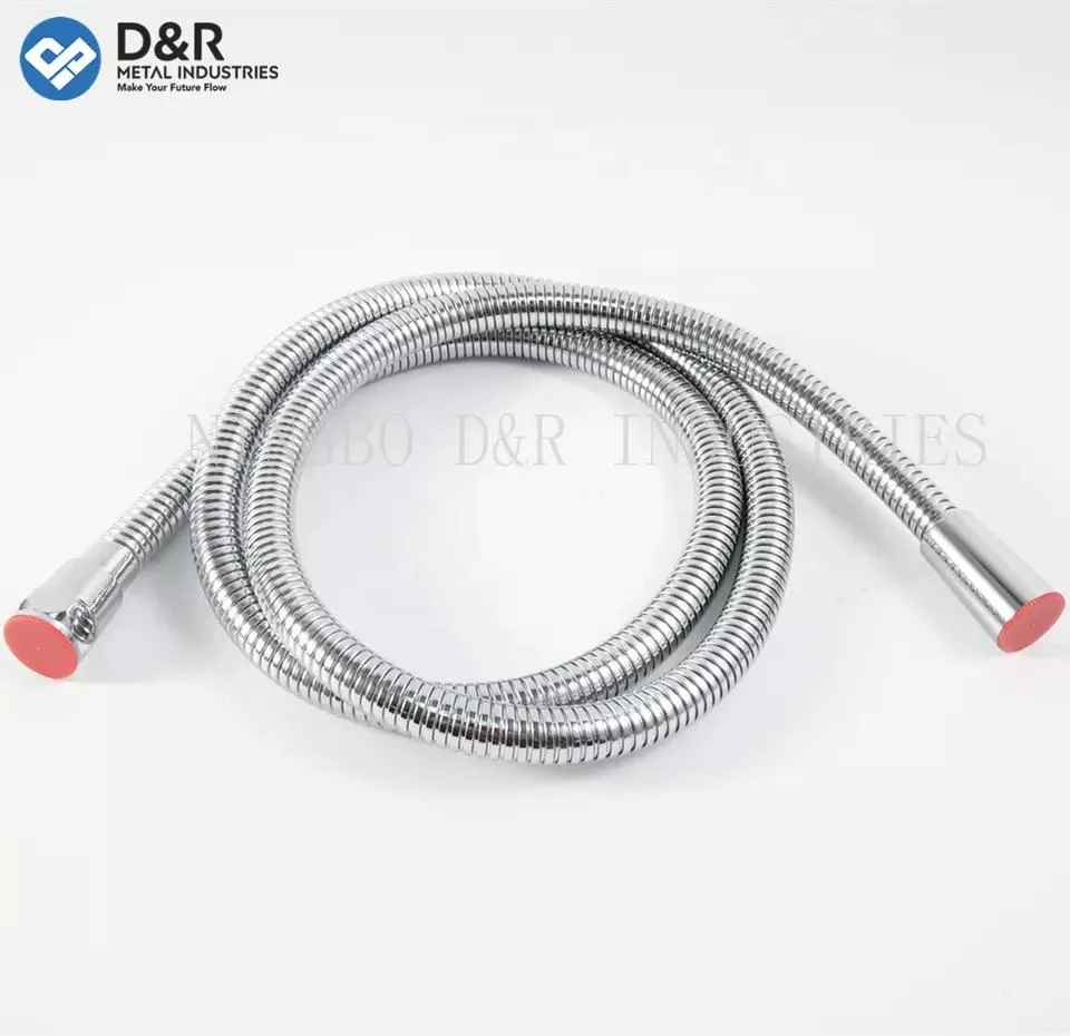 Universal Stainless Steel Double Lock Extensible Bathroom Shower Flexible Hose