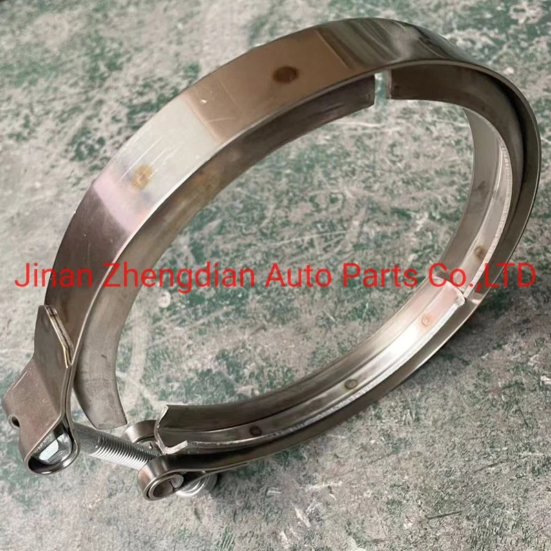 Fh012000000063 Exhaust Pipe Clamp 142mm for Beiben Sinotruk Shacman FAW Foton Camc Saic Hongyan Truck Spare Parts