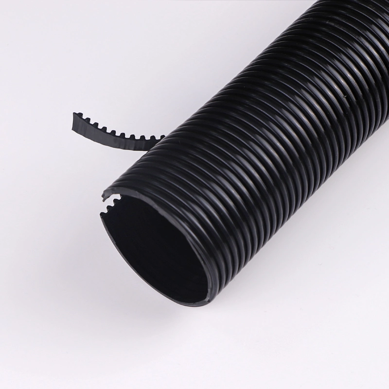 Inner Layer Flat Smooth Outer Layer Corrugated PTFE Bellows Tube