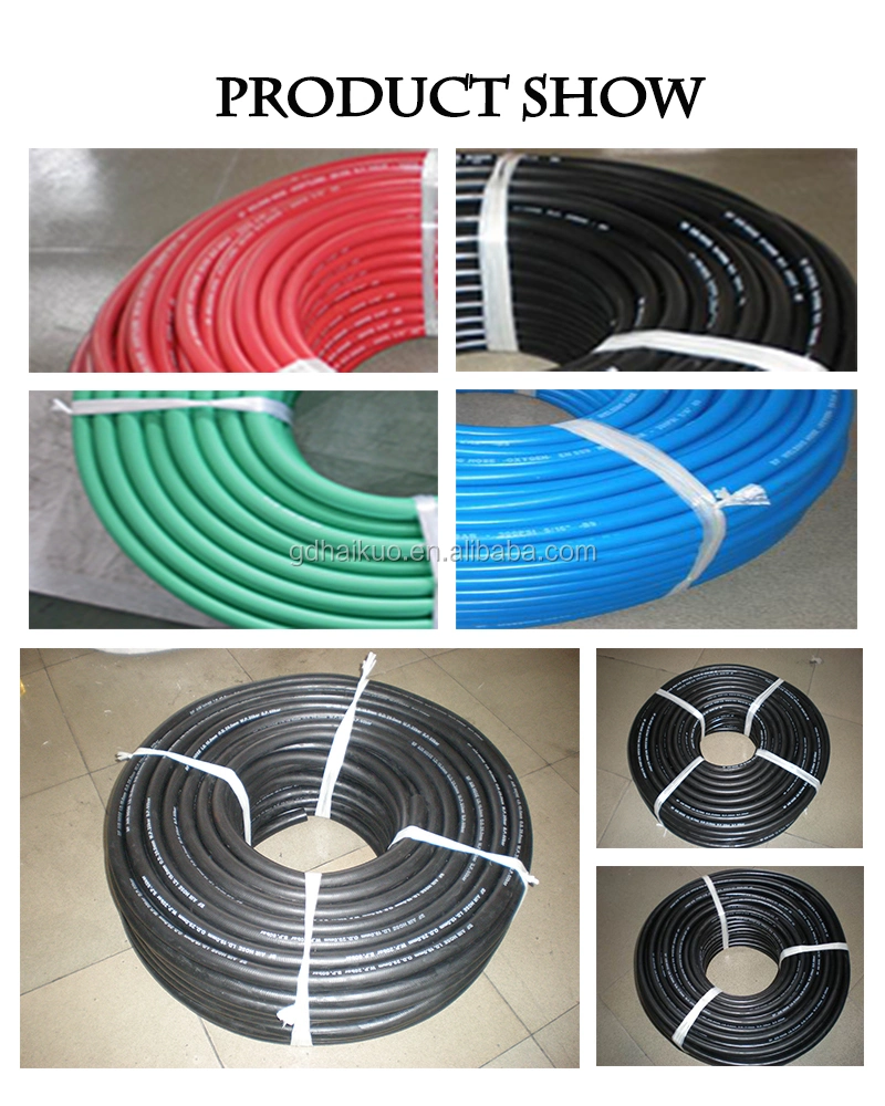 Factory Flexible Breathing Textile Braid Rubber Air Water Tube EPDM Hose 10mm with Cheap Price